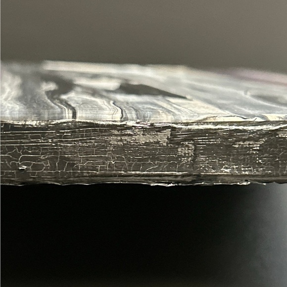 Hand Painted Original Painting Acrylic Canvas 10 X 10 Titled Leather  & Lace‎ - Picture 4 of 14